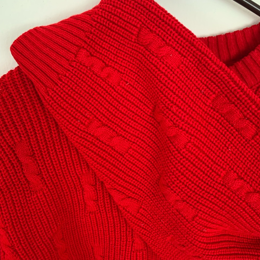Deep Red Sweater - Picture 3 of 3